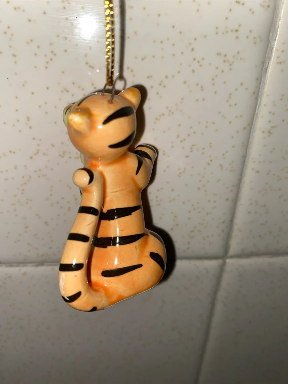 Vintage‎ Disney Japan Tigger Ceramic Figure Ornament Winnie The Pooh Collectible